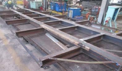 Foto proyek konstruksi cetakan precast PT Asrico Putra Perdana